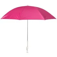 Meinposten Sonnenschirm Buggy Kinderwagen Sonnenliege Sonnenschutz UV 50+ Pink Blau 100 cm, beim Angeln, auf dem Balkon, am Sandkasten, oder für den Campingstuhl