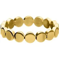 Wildcat Fingerring Fine Plate Ring - Gold, 18,0 mm, Chirurgenstahl 316L - wasserfest, langlebig, hautverträglich