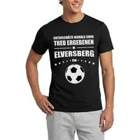Spreadshirt T-Shirt Treu Ergebenen Elversberg Fan Fußball Aufstieg Männer T-Shirt (1-tlg)