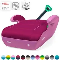 Daliya® Kindersitzerhöhung QUBIX I-Size Sitzerhöhung, Kindersitzerhöhung, Kindersitz, ab: ab 6 Jahre oder 125cm Körpergröße, bis: bis 12 Jahre oder 150cm Körpergröße, ab: 125 cm, bis: 150 cm, (Packung, 1-tlg), I-Size, Gurtfix, ergonomisch, weich, was