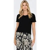 JDY T-Shirt JDYSISSY S/S V-NECK TOP JRS DIA