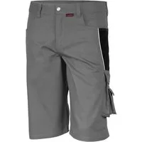 Qualitex Workwear Arbeitsshorts strapazierfähige PROfessionals Shorts aus faserverstätktem Gewebe (1-tlg) kurze Arbeitshose MG 245 g mit 10 Taschen - Pflegeleicht - Waschbar