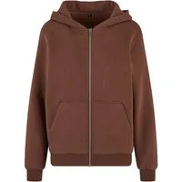 Build Your Brand Kapuzensweatjacke Build Your Brand Ladies Fluffy Zip Hoody (Zip Hoody, Kapuzenjacke, Sweatjacke, Zip Hoody)