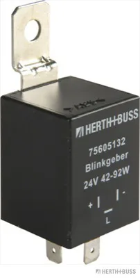HERTH&BUSS Blinkgeber, 24 V, 3 pins, elektronisch - 75605132