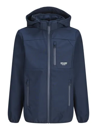 JACK&JONES - JJETHEO SOFTSHELL JACKET NOOS JNR Sky Captain - Gr. - 164