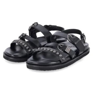 Bullboxer Sandalen - Gr. 36 - Schwarz - Leder