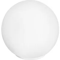 Luce Ambiente Design LED Nachttischlampe mit Glas-Kugel Lampenschirm, Ø 20cm, Dimmfunktion, LED wechselbar, Warmweiß, klein-e Kugel-Lampe, Tischlampe mit 3 Stufen-Dimmer E14 Leuchtmittel