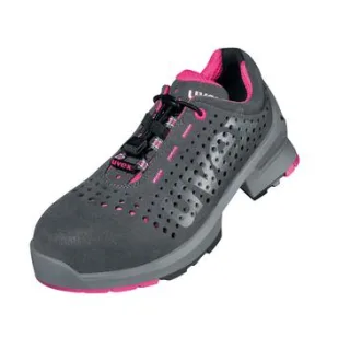 uvex 1 ladies Sicherheitsschuh S1 Damen Halbschuh gelocht grau/pink 41 - 8561741