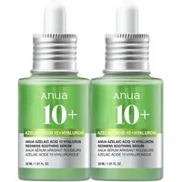 Anua Gesichtsserum Anua 10% Acelaic Acid Hyaluron Redness Soothing Serum 30ml, 2-tlg., Anti-Aging, Anti-Falten,Gesichtsserum,Hautpflege