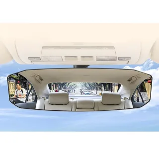 Car Interior Rearview Mirror Corner Convex Rearview Mirror Anti-Glare Car Interior Rearview Baby Child Seat Watch Visor