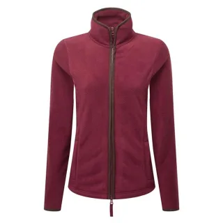 Premier - "Artisan" Fleecejacke für Damen (Burgunderrot/Braun)