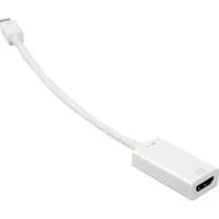 mini-DisplayPort 1.2 auf HDMI-Adapter weiß, 15 cm