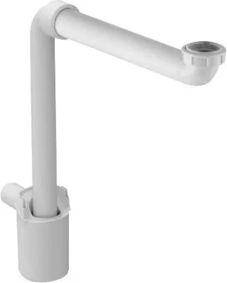 Duravit Raumsparsiphon Weiß 360x390x32 mm - 0050760000 0050760000