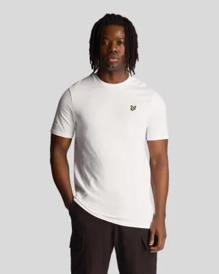 Lyle & Scott Herren-T-Shirt mit Thistle Club-Print in Weiß