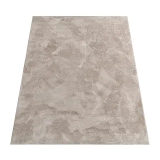 Paco Home Hochflorteppich, Beige, Textil, Rechteckig, 140x200 cm, strapazierfähig, für Fußbodenheizung geeignet, Teppiche & Böden, Teppiche, Hochflorteppiche & Shaggys