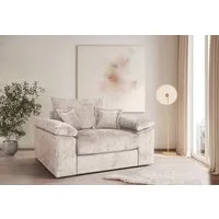 OTTO home XXL-Sessel Soft&Cosy, B: 151 cm - OTTO. Verlässliche Qualität., Mega-Sessel, Cord oder Chenille-Struktur, mit 2 Zierkissen
