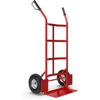 Stagecaptain Sackkarre Transportkarre bis 200 kg - Handkarre mit Luftreifen, (Carryboy, 1-St., praktischer Gefährte für Umzug oder Getränkekisten), Stabiler Metallrahmen und Sicherheits Haltegriffen