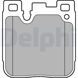 Delphi Bremsbel?ge hinten BMW 2er 3er 4er LP3249