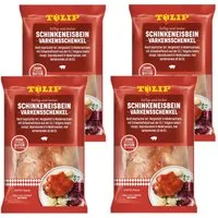 TULIP Wurstkonserve 600g Schinkeneisbein Eisbein gepökelt Schweinehaxe Schwarte, 600 g
