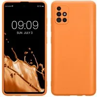 kwmobile Smartphone-Hülle Handyhülle für Samsung Galaxy A51 Hülle, Weiches Handy Silikon Case - Schutzhülle Cover