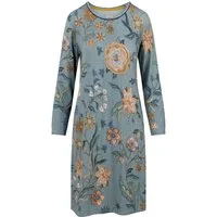 PiP Studio Nachthemd Destiny Long Sleeve Nightdress Safari Bloom mit floralem Muster
