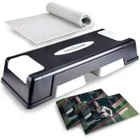 Body & Mind Stepper 3-Step Aerobic Stepper –Rutschfestes Steppbrett für Fitness & Training (Elite-Board, Mehrstufig), Anti-Rutsch-Matte
