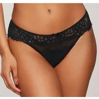 LASCANA String Cara aus dezent transparenter Spitze, anteilig aus recyceltem Material