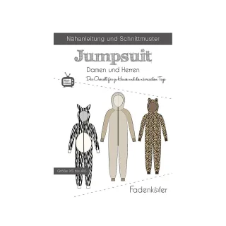 Fadenkäfer Schnitt "Jumpsuit" für Damen und Herren