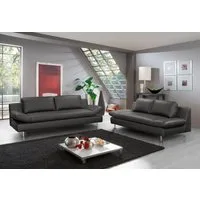 Places of Style Polstergarnitur Redding, (Set, 2-tlg), bestehend aus 2- und 3-Sitzer