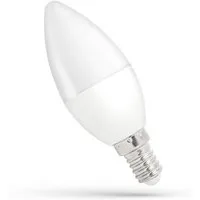 Spectrum LED-Leuchtmittel LED E14 C37 Kerzenform 4W = 31W 340lm 200° weiß 230V Kaltweiß 6000K, E14, Kaltweiß