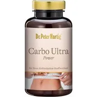 Dr. Peter Hartig Carbo Ultra Power, natürlicher Kohlenhydrateblocker, 100% natürlich, Kapseln, 120 Kapseln, 2-Monats-Vorrat, à 66 g