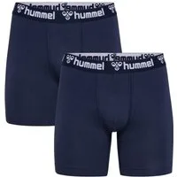 hummel Boxershorts 2-er Pack Retro Boxershorts Trunks Set Unterwäsche HMLBOXERS (2-St) HMLBOXERS 2-PACK