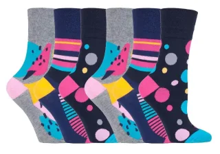 Gentle Grip - 6 Paar Damen Gentle Grip nicht elastische Socken - GG189