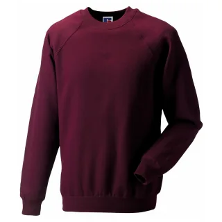 Russell - "Spotshield" Sweatshirt für Herren Raglanärmel (Burgunderrot)