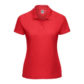 Russell - "Classic" Poloshirt für Damen (Leuchtend Rot)