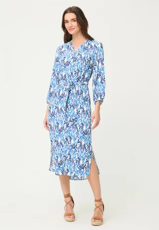 Olsen - Dress Woven Medium (till 115cm) bay blue - Gr. - 38