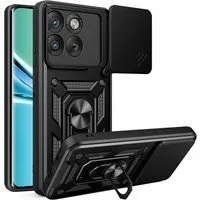 betterfon Handyhülle für Motorola - Outdoor Case mit Kameraschutz & Ring, Outdoorhülle mit Ringhalter Smartstand Kameraschutz und Silikonkern