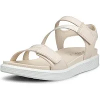 Ecco SOFT SANDAL W 3-STRAP Sandale Riemchensandale, Sommerschuh, Klettschuh mit Fußbett