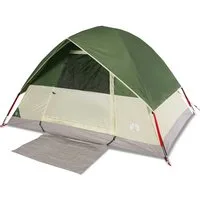 vidaXL Kuppelzelt Kuppel-Campingzelt 2 Personen Grün Wasserdicht, (1 tlg)