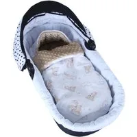 BabyLux Fußsack Sommerfußsack 90cm für Babyschale, Kinderwagen & Buggy Frühling Herbst
