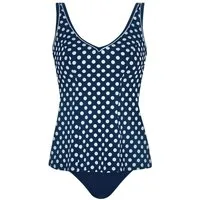 Sunmarin Tankini Basic (Set, 2-St) Tankini-Set - Schnelltrocknend - Oberteil mit tiefem V-Ausschnitt