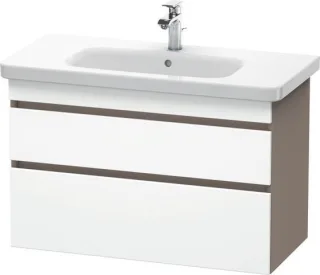 Duravit DuraStyle Waschtischunterbau wandhängend Weiß & Basalt Matt 930x448x610 mm - DS648201843 DS648201843