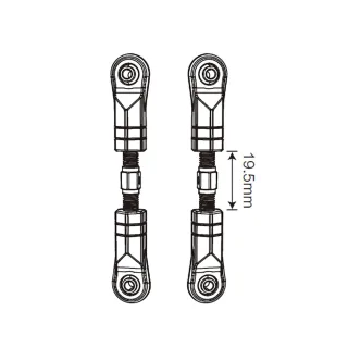 MJX 7304 RC Car Original Parts Front Tie Rod P73200 / Rear Tie Rod P73240