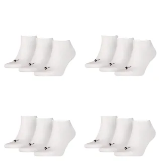 12 Paar Puma Sneaker Invisible Socken Gr. 35 - 49 Unisex für Damen Herren Füßlin...