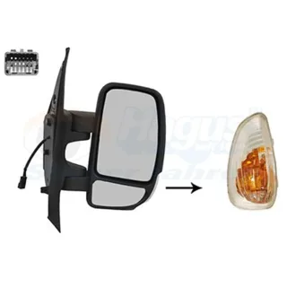 Van Wezel Au?enspiegel rechts beheizt Nissan Opel Renault 3799808 2,3