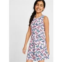 bonprix Jerseykleid aus Baumwolle, ärmellos, leicht schwingender Schnitt