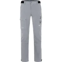 Bergson Outdoorhose BOGONG Herren Wanderhose, vielseitig, viele Taschen, Kurzgrößen, hellgrau