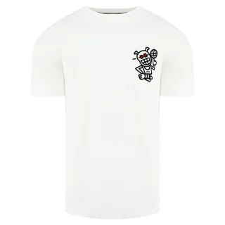 Puma x Mr. Doodle Kurzarm Crew Neck White Herren T-Shirt 598683 02