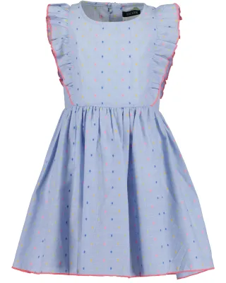 Blue Seven - kl Md Kleid, Rundhals ohne Arm blau - Gr. - 92