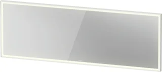 Duravit L-Cube Spiegel Weiß Aluminium Matt 2000x67x700 mm - LC7387018180100 LC7387018180100